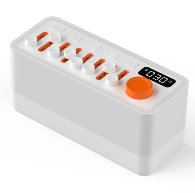 Alt view image 2 of 5 - New DIY smart sleep aid speaker with RGB color LED small night light, Little Jelly Bluetooth night listening sleep speaker