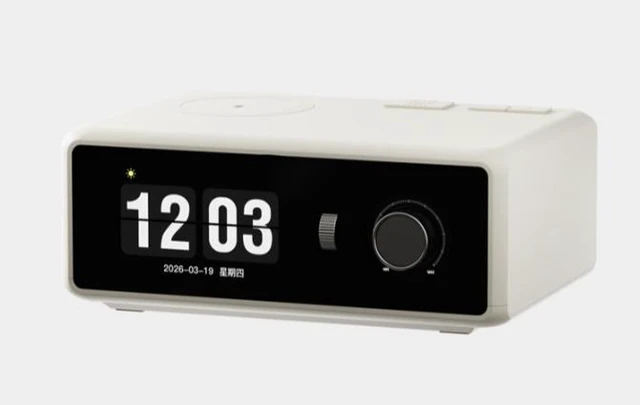 Main image of Desktop creative wireless charging Bluetooth speaker with high-definition display, lyrics and clock functions, multi-functional
