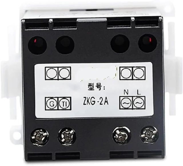 Alt view image 5 of 6 - YYAZYYZ Regulador de potencia de calefacción Control ZKG-2A 3AF Regulador de voltaje ZKG-2000 Control Triac para máquina de moldeo por soplado