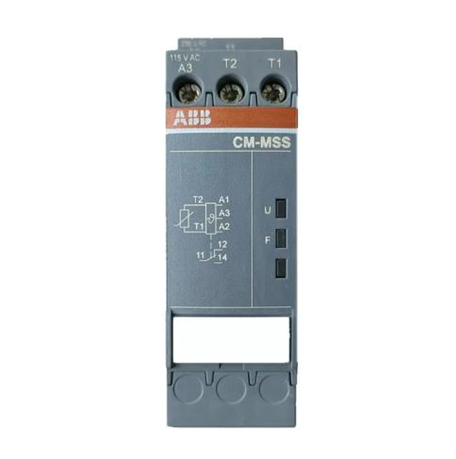 Main image of ABB CM-MSE Motor Protection Relay 24V AC/DC, Thermistor Overload Sensor for 3-Phase Industrial Motors CM-MSS.12S 24 V AC/DC