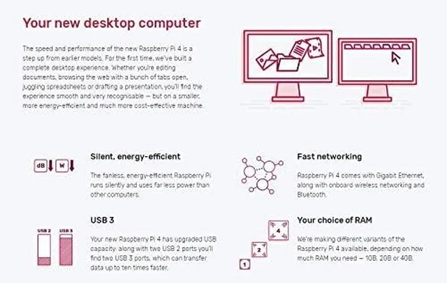Alt view image 5 of 5 - Raspberry Pi 4 Modelo B 8GB