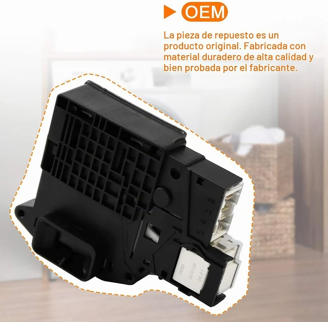 Alt view image 3 of 7 - EBF61315802 Conjunto de interruptor de bloqueo de puerta de arandela, exacto para lavadoras de carga frontal LG y lavadora Ken-More serie 796, reemplaza EBF62534401 2667085 AP5672154 PS7792232