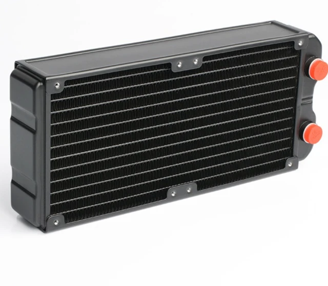 Alt view image 3 of 3 - Computer water-cooling SR-240SL dual-layer cooling system with 45mm thick heat exchanger, featuring two independent layers.