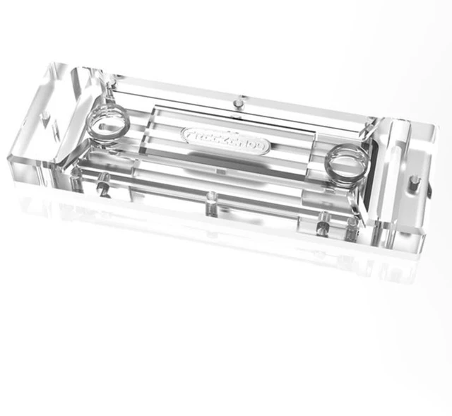 Alt view image 3 of 4 - The computer water-cooled MEO-PM0A memory water-cooling head is compatible and supports up to 4 memory modules.