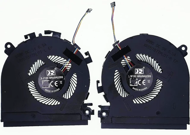 Main image of Ventilador de refrigeración de repuesto de CPU + GPU para HP Spectre X360 15-CH 15-CH000 15-CH011DX 15-CH075NR 15-CH008CA 15-CH010CA NS75C00-17J22 NS75C00-17J21 P/N: L110CA 7605-001 L17606-001, 4 pine