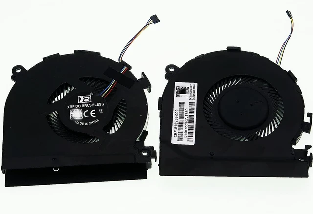 Alt view image 5 of 6 - Ventilador de refrigeración de repuesto de CPU + GPU para HP Spectre X360 15-CH 15-CH000 15-CH011DX 15-CH075NR 15-CH008CA 15-CH010CA NS75C00-17J22 NS75C00-17J21 P/N: L110CA 7605-001 L17606-001, 4 pine