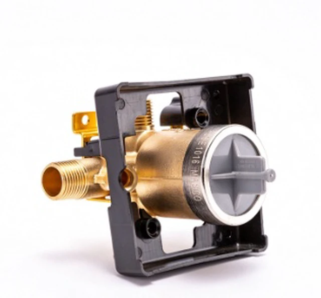 Main image of Yahuo Brass Valve Body Splitter Cross-Over External Thread Four-way Valve Body Splitter