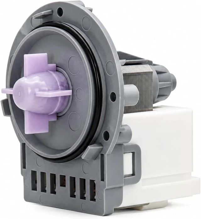 Main image of EAU61383503 Motor de bomba de circulación de lavadora compatible con arandelas LG, reemplaza 4681EA2001C 4681EA2001V EAU62263303, conjunto de bomba de recirculación de lavadora para WM3470HVA
