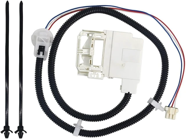 Main image of WH08X32657 WH08X37937 WH08X31222 Kit de Cerradura y Arnés de Tapa de Lavadora Compatible para Lavadoras GE Específicas, Kit de Cerradura de Tapa y Percutor Interruptor
Compatible for Specific GE Washi