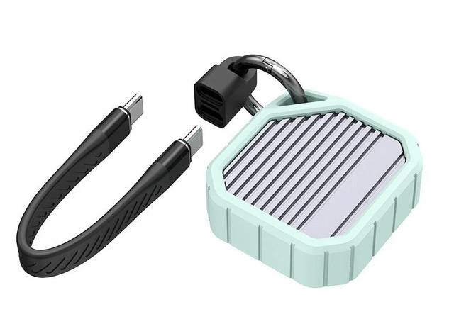 Alt view image 3 of 5 - Type-C solid-state NVMe/M.2 2230 portable hard drive enclosure is suitable for iPhone 15 Pro/Max ProRes