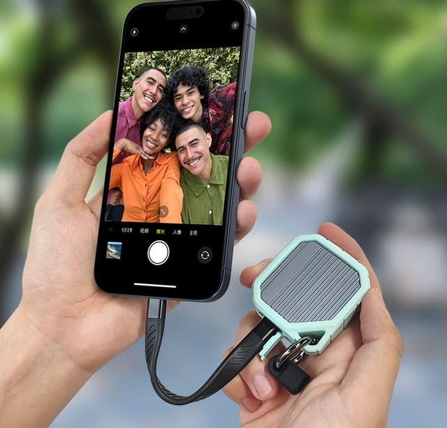 Alt view image 4 of 5 - Type-C solid-state NVMe/M.2 2230 portable hard drive enclosure is suitable for iPhone 15 Pro/Max ProRes
