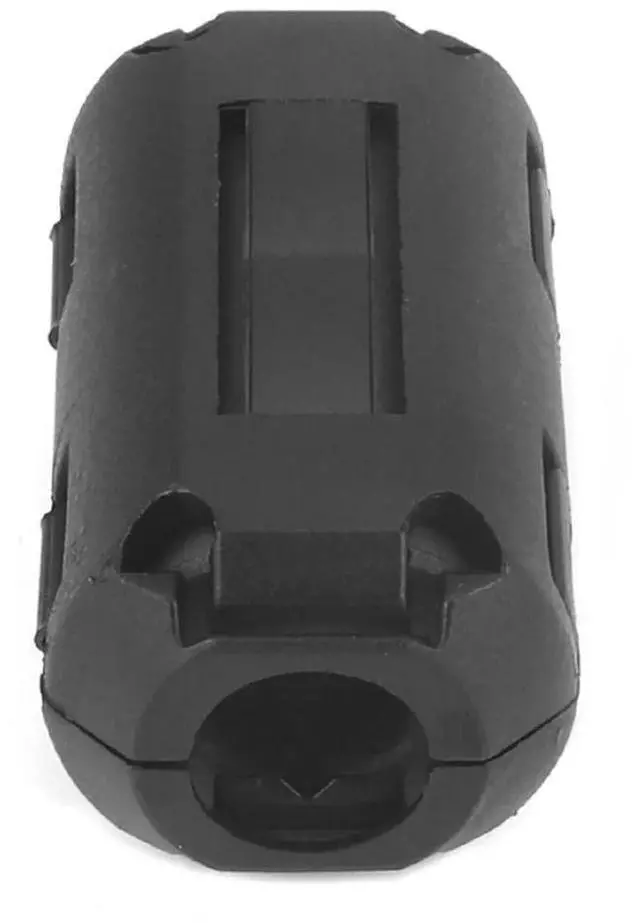 Alt view image 2 of 5 - 10Pcs 5mm Bead Noise Suppressor Anti-Interference RFI EMI Noise Magnetic Filter High Efficiency for USB Audio Video Power Cord