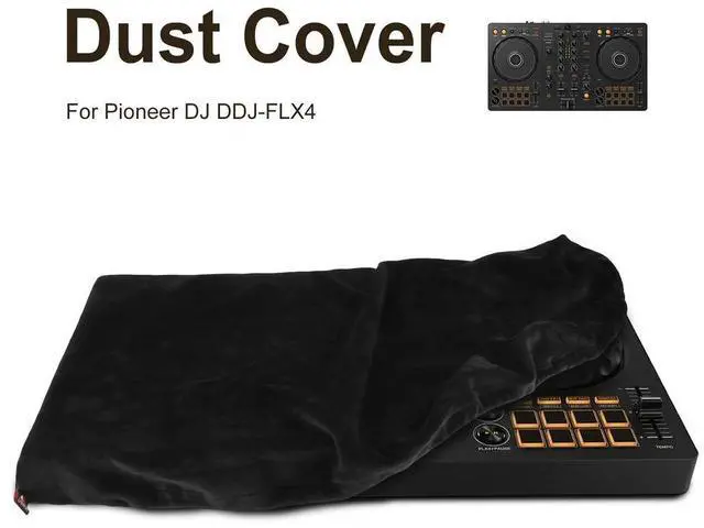 Alt view image 2 of 6 - Protective Sleeve Case with Elastic Band Washable Protective Cover Compatible for Pioneer DDJ-FLX4 DJ Controller
