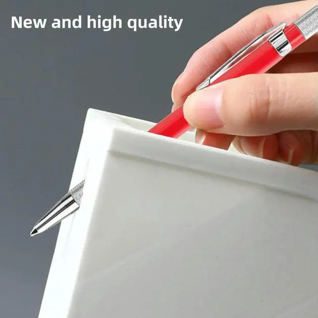 Alt view image 2 of 6 - Welding Pencil with 12PCS Streak Refills Mechanical Pencil for Steel Construction Woodworking for Tube Pipe Fitter Welder