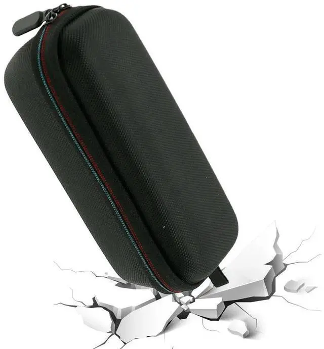 Alt view image 2 of 3 - For 165W 10000mAh Power Bank Protect Pouch with Built-In Cable Shockproof Carry Case Inner Mesh Pocket