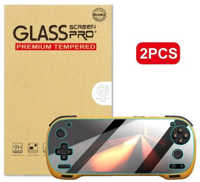 Alt view image 6 of 6 - 2 Pack HD Film Protective Sticker for Ayaneo KONKR Pocket FIT Handheld Game Console HD Clear Screen Protector Anti-Fingerprint