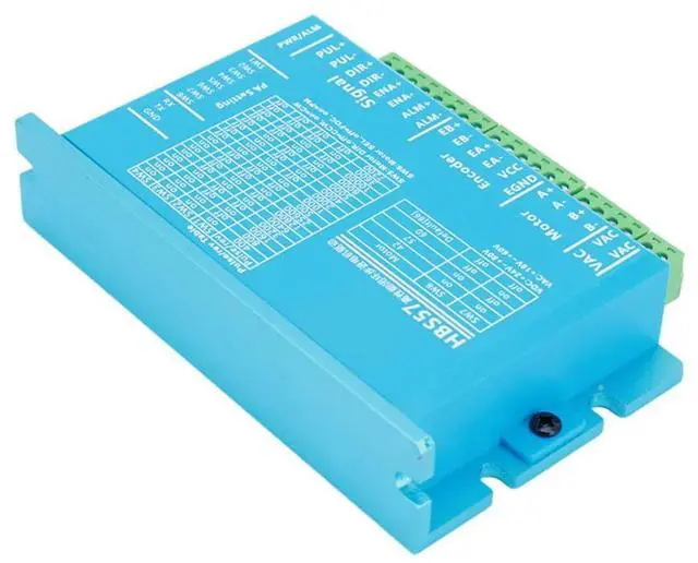 Alt view image 3 of 3 - HBS57 Stepper Motor Driver 0-200kHz Hybrid Servo Driver AC20-80V/DC24-70V Encoder 1000 Lines for Nema23/Nema24 Stepper Motor