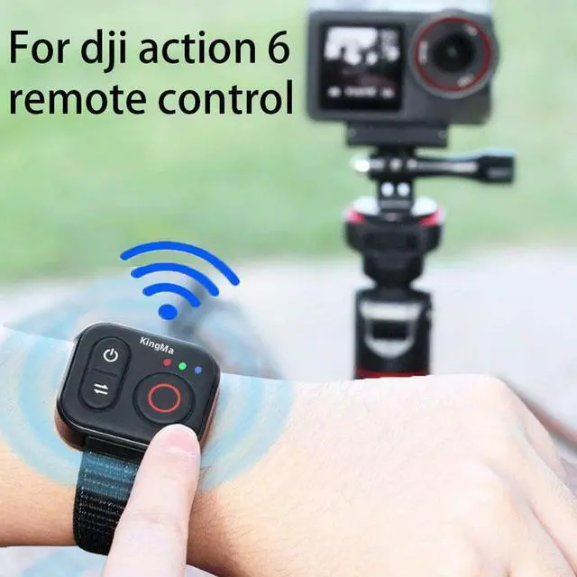 Alt view image 3 of 3 - BT Remote Control Action Camera Accessories Remote Control for Osmo 360/Action 6/5 Pro/4 for X5/X4/X3