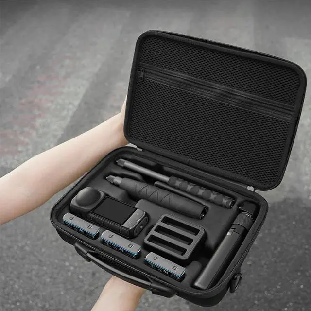 Alt view image 3 of 3 - Carrying Case for X4 W/Shoulder Strap & Handle Protective Bag Travel Case Travel Bag for X4 Accessories