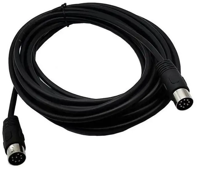 Alt view image 4 of 6 - For B& O For Bang And Olufsen 8 Pin Din Speaker Extension Lead Male To Male Converter Loudspeaker 3 Meter Length