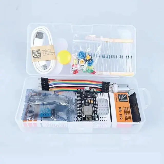 Alt view image 5 of 6 - ESP8266 Starter Kit Temperature & Humidity Sensor Programming Kit Learning Kit For Electronic Experiment