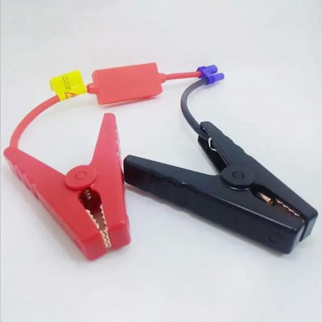 Alt view image 6 of 6 - 1set 12V Emergency Lead Cable Alligator Clamp Clip Car Jump Starter Connector