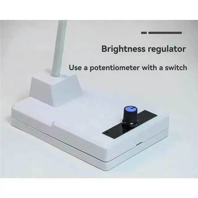 Alt view image 3 of 6 - DIY Soldering Practice Kit NE555 LED Dimming Table Lamp PWM Circuit Assembly DIY Electronic Kit