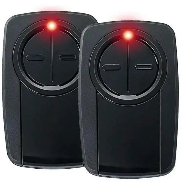 Main image of Klik5u-Bk2 Klik3u-Bk Universal 2-Button Garage Door Opener For Red/Orange/Purple/Green/Yellow Learn Button Or Dip Switch Du
