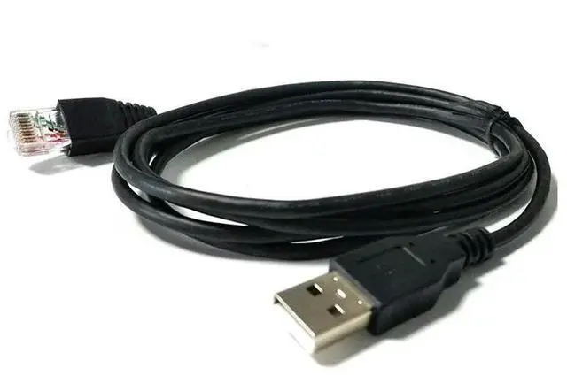 Main image of 3X USB To RJ50 Console Cable AP9827 For APC UPS 940-0127B 940-127C 940-0127E With Molded Strain Relief Boot,1.8M