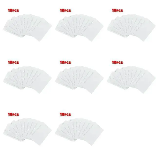Alt view image 4 of 6 - 80 Pcs White 125Khz 0.8Mm RFID Access Proximity Card
