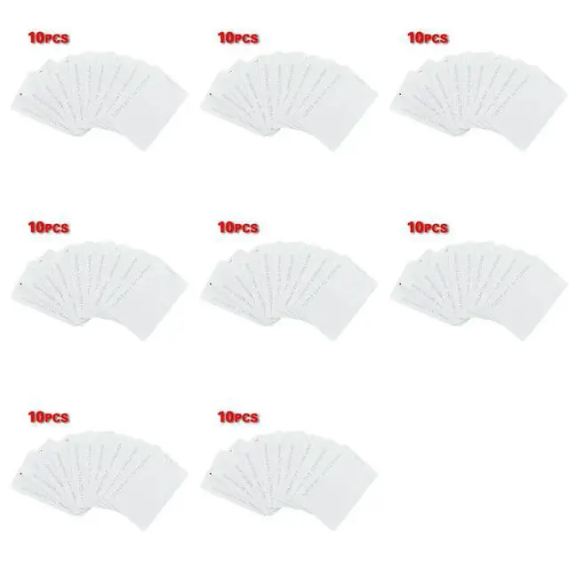 Alt view image 6 of 6 - 80 Pcs White 125Khz 0.8Mm RFID Access Proximity Card