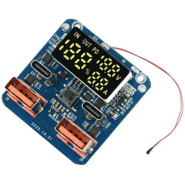 Alt view image 3 of 6 - Fast Charging Boost-Buck Module 16.8V 5A Board Quick Board Integrated Charging, Discharging Board