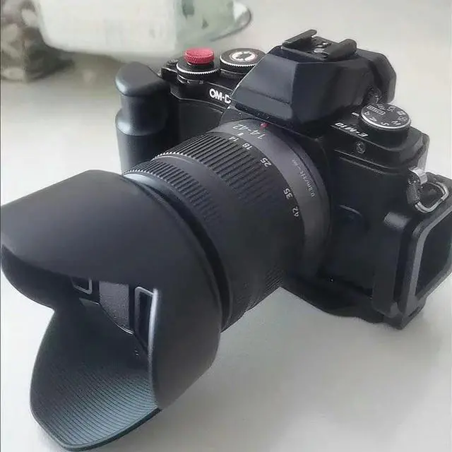 Alt view image 2 of 6 - Quick Release Plate L-Plate Accessories Kit For Olympus OMD EM10 EM10II Camera CNC Aluminium Grip