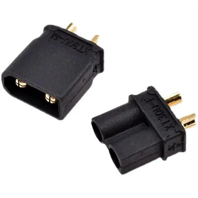 Alt view image 3 of 3 - 5Pair XT30U-M/F Male Female Bullet Connector DC500V 30A Charging Plug for RC Multi Axis Aircraft Fixed Wing Lipo ESC