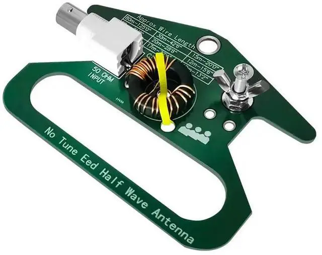 Alt view image 2 of 3 - End-Fed Half-Wave Linear Antenna No Tune Design Single-Band Operation 80M To 10M Bandwidth