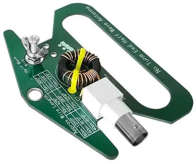 Alt view image 3 of 3 - End-Fed Half-Wave Linear Antenna No Tune Design Single-Band Operation 80M To 10M Bandwidth