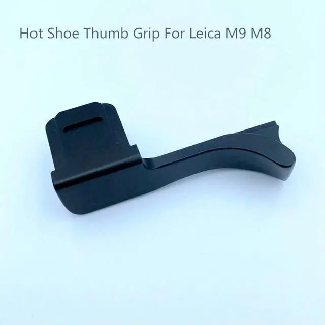 Alt view image 2 of 3 - l Hot Shoe Thumb Rest Hand Grip for Leica M9 M8 Camera Hotshoe Bracket Adapter Hot Shoe Cover Thumb Rest Grip B
