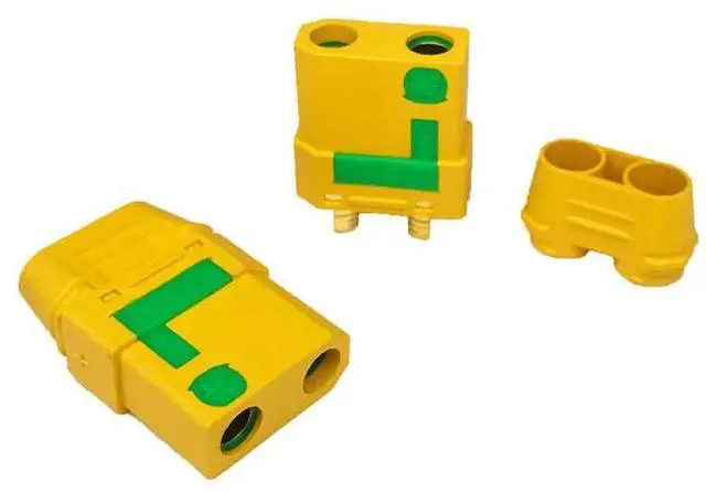 Alt view image 5 of 6 - 5 Pair XT90S Model Airplane Plug 30A High Current XT90-S Connector Anti-Spark Male Female Connector for ESC Charger Lead