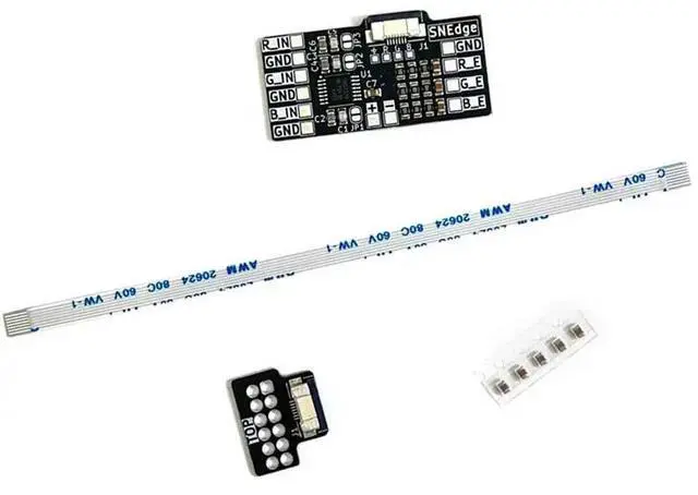 Alt view image 2 of 6 - Edge Sharpener For SNES For SFC 2 Chip Model Consoles Support DIY Open Source CPU01/02 GMP01/02 RGB01/02 APU01