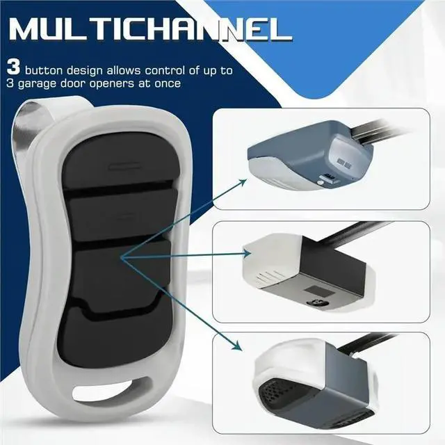 Main image of For Genie Garage Door Opener Sensor And Remote For Genie Garage Door Opener For Model GSTB-R STB-BL G3T-R O3T-A O3T-BX