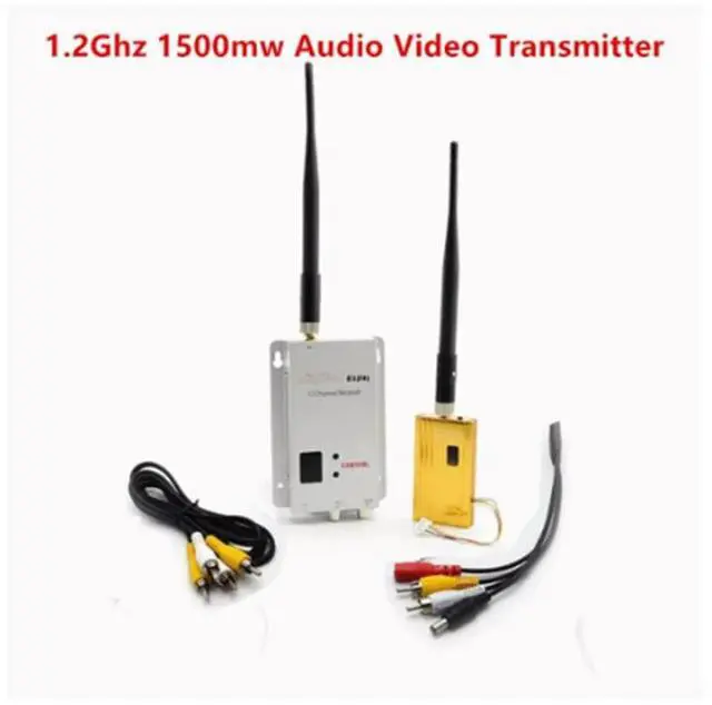 Alt view image 2 of 3 - FPV 1.2Ghz 1.2G 8CH 1500Mw AV TV Audio Video For QAV250 250 FPV RC