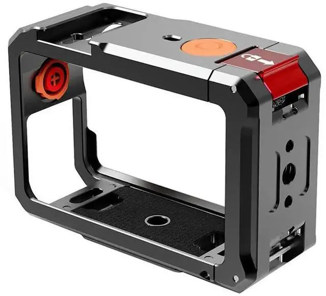 Main image of Outdoor Anti Slip Handle Grip Anti Shock Camera Cage For Osmo Action 6 Magnetic Quick Release