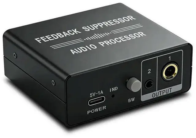 Main image of Mini Microphone Anti-Howling Feedback Suppressor Lossless ligent Audio Processor Mic Anti-Howling Frequency Shifter
