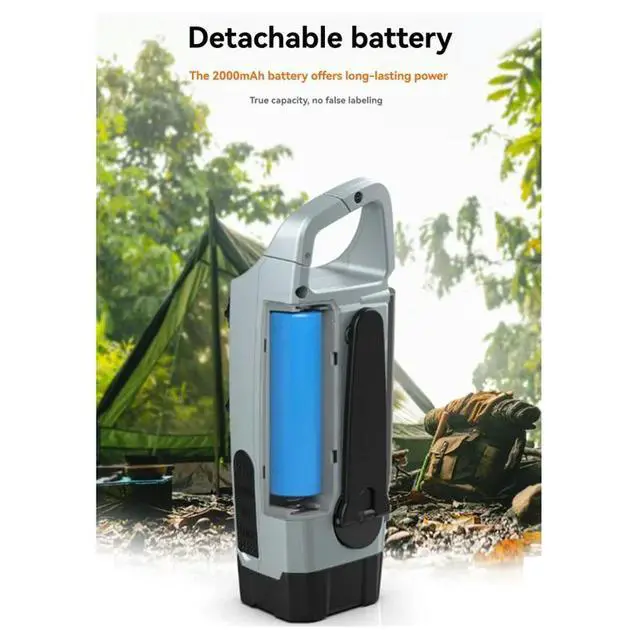 Alt view image 2 of 3 - Multi-Function Solar Emergency Radio With AM/FM/WB Bands Large Flashlight Hand-Crank Generator Phone Charger SOS A