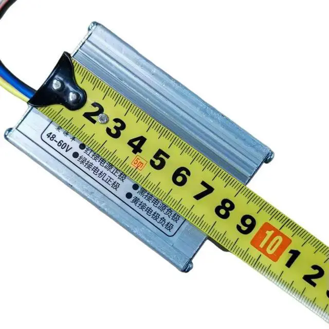 Alt view image 6 of 6 - 48V-60V 10A Brushed DC Motor Speed Controller, Electric Motor Speed Regulator Governer Motor Speed Adjustable Switch