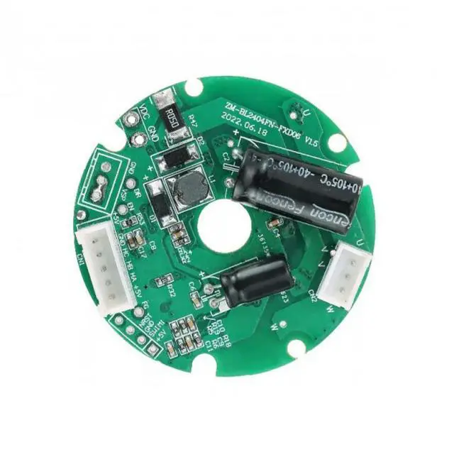 Alt view image 4 of 6 - DC Brushless Motor Driver Board DC15-30V 120W 4A DC Motor Governor Motor Speed Controller Motor Driver for Hall/No Hall Motor
