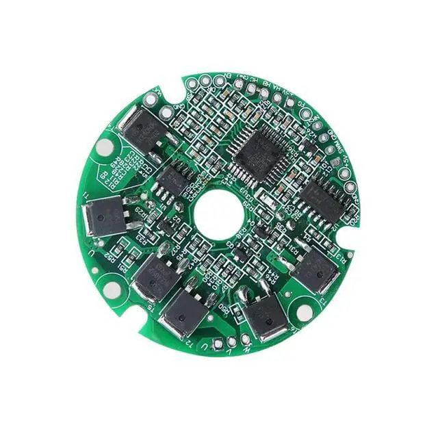 Alt view image 5 of 6 - DC Brushless Motor Driver Board DC15-30V 120W 4A DC Motor Governor Motor Speed Controller Motor Driver for Hall/No Hall Motor