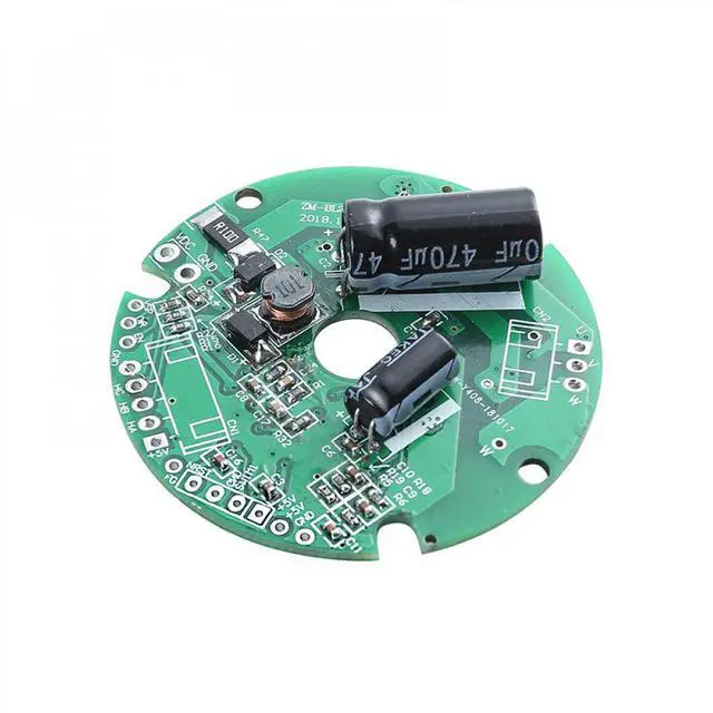 Alt view image 6 of 6 - DC Brushless Motor Driver Board DC15-30V 120W 4A DC Motor Governor Motor Speed Controller Motor Driver for Hall/No Hall Motor