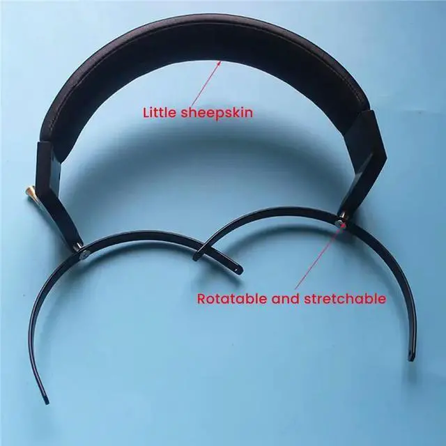 Alt view image 3 of 6 - Rotatable Headphones Headband 110Mm Over-Ear Headphone Replacement Parts DIY l Headband Head Components