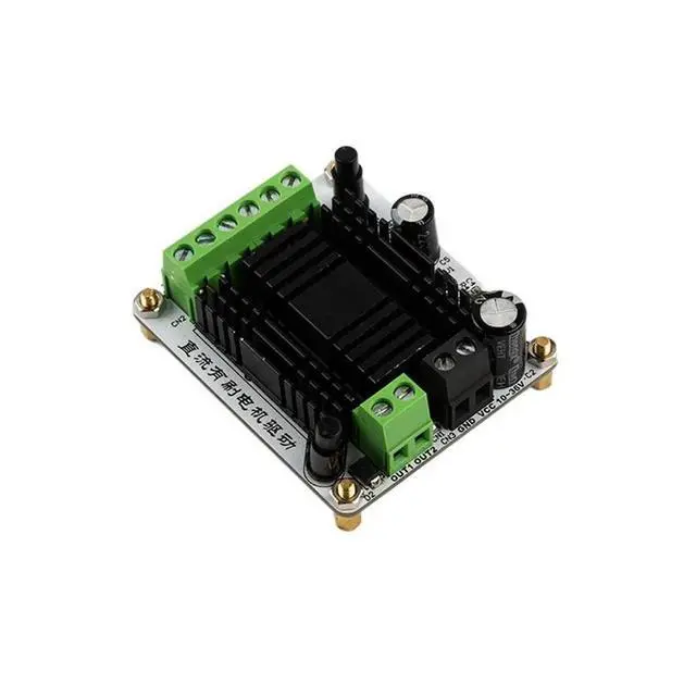 Alt view image 4 of 6 - DC Brush Motor Driver Dual Way H-bridge Motor Drive Module 10-36V Brush Motor Drive Board 2.5A Brush Motor Controller